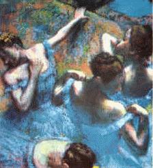 Edgar Degas Danseuses Bleues France oil painting art